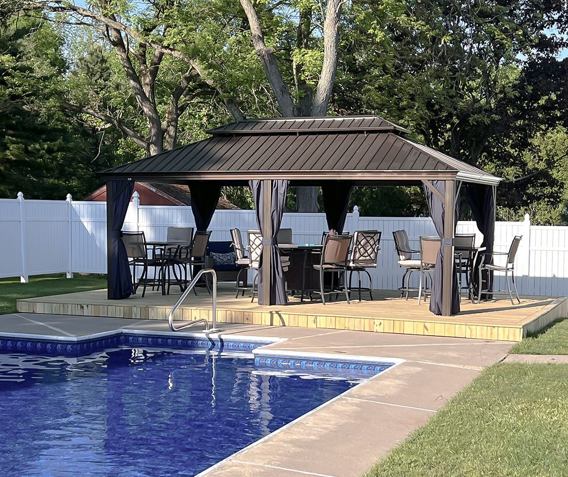 Football Season Essentials: Upgrading Your Hardtop Gazebo into the Ultimate Fan Cave