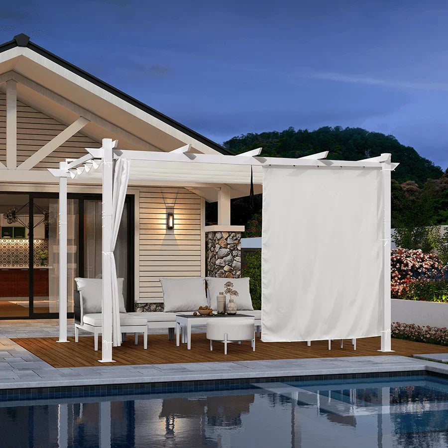 Fitting an Outdoor Daybed on a Compact Patio: Canopy Angles and Traffic Flow