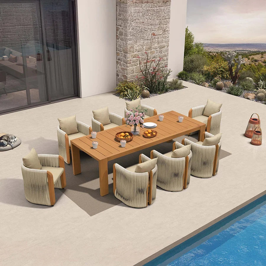Preventing All-Weather Resin Wicker Dining Sets from Cracking in Intense Sun