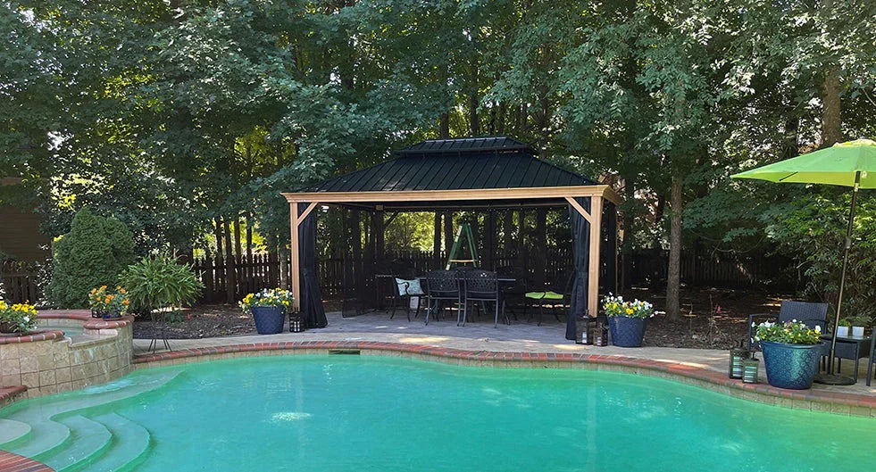 Aluminum vs. Wood Gazebos: Which Material Is Right for Your Backyard?