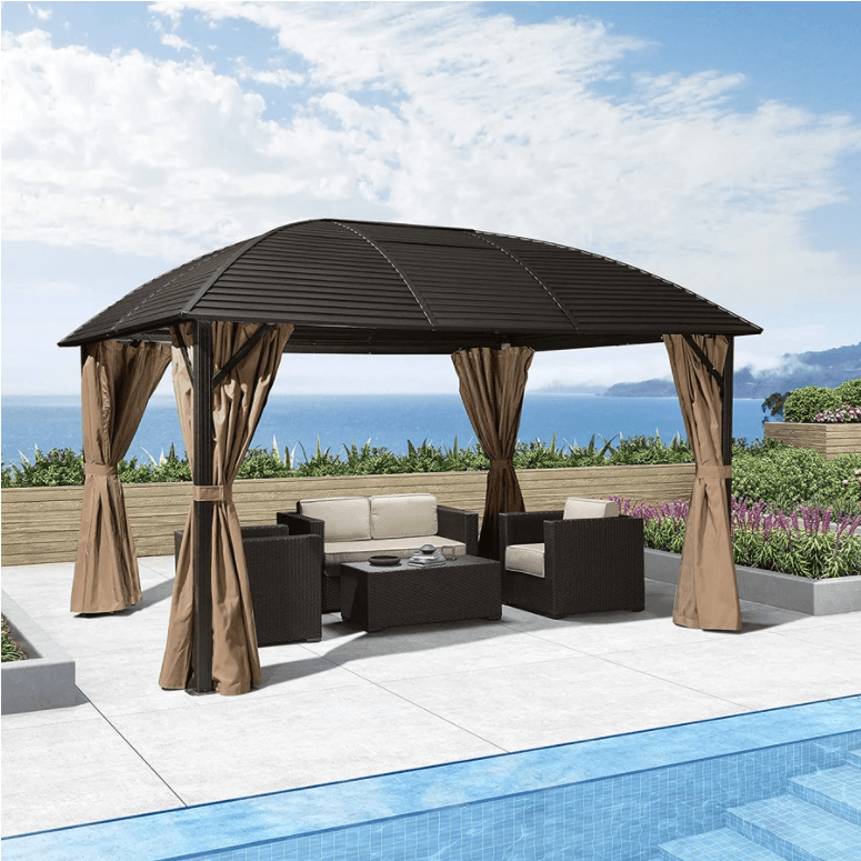Gazebo Curtains or Screens? Choose the Right Side Panels