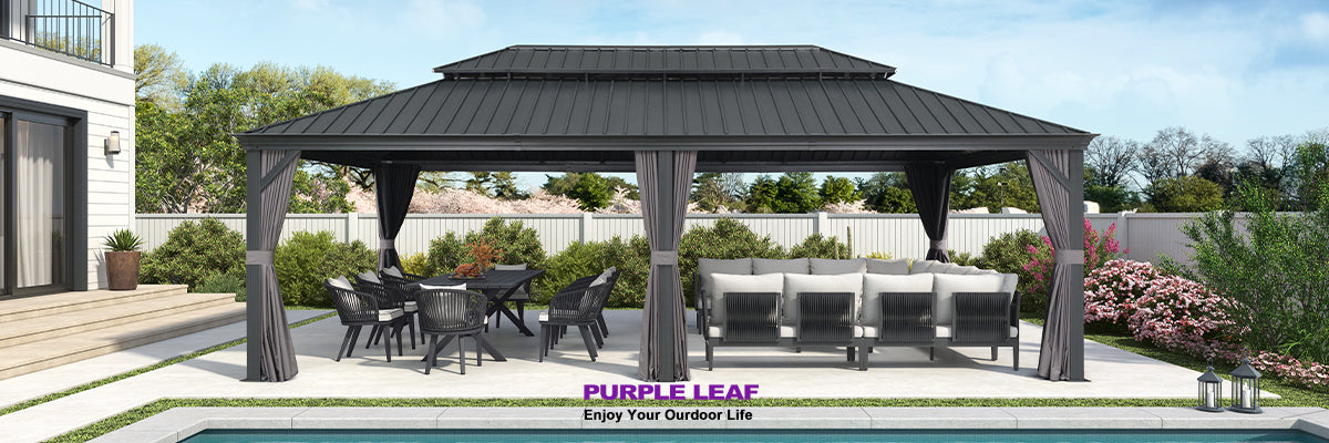 hardtop gazebo patio