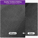 Textilene Netting Comparison: 260/gsm vs 40/gsm, Steadfast and Unshaken in the Wind, for Hardtop Gazebo