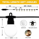 PURPLE LEAF Hardtop Gazebo for Patio Wood Grain Galvanized Steel Frame Awning with String Lights-clear