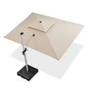 PURPLE LEAF Large Rectangular Porch Umbrella Outside Cantilever Patio Yard Umbrella