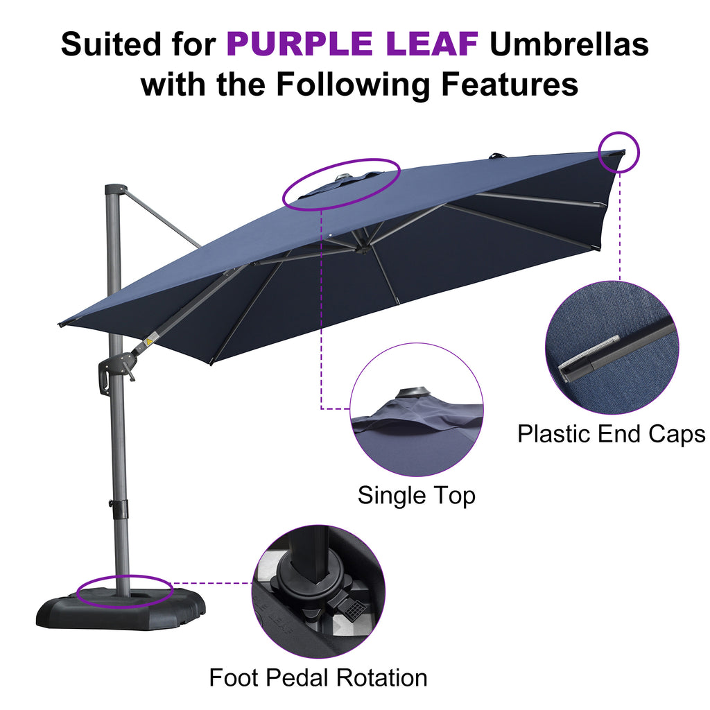 12 foot cantilever patio umbrella fabric replacement Polyester Replacement Canopy