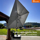 PURPLE LEAF Premium Patio Umbrella Classic SUNBRELLA Cantilever Umbrellas