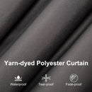 PURPLE LEAF Patio Gazebo with Aluminum Frame Grey Dining Sets-Bundle Set