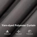 PURPLE LEAF Patio Gazebo for Backyard Grey Hardtop Galvanized Steel Roof Awning with String Lights-clear