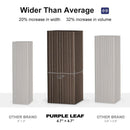 PURPLE LEAF Outdoor Metal Carport Gazebo Bronze Steel Roof Aluminum Frame Shelter for Parking