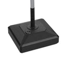 Black market umbrella base, durable HDPE material, for patio umbrellas
