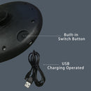 PURPLE LEAF Patio Umbrella Light with Remote Control 12 Color Brightness for Patio Umbrellas, Camping Tents or Outdoor Use (Black)