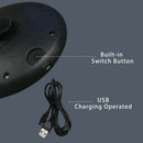 PURPLE LEAF Patio Umbrella Light with Remote Control 12 Color Brightness for Patio Umbrellas, Camping Tents or Outdoor Use (Black)