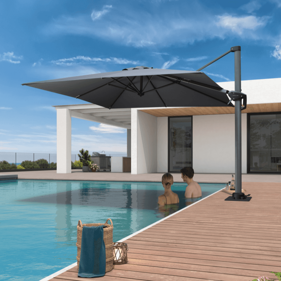 8x8 ft Cantilever Pool Umbrella