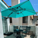 PURPLE LEAF Best Square Cantilever Pool Umbrella Outdoor Patio Sun Porch Umbrella