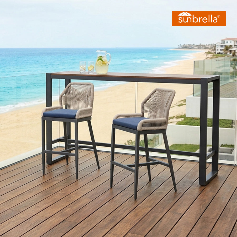 Sunbrella Bar Stools | Outdoor Counter & Bar Height