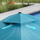 Clearance - PURPLE LEAF Cantilever Outdoor Umbrella Patio Umbrella - Purple Leaf Garden