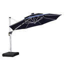 Clearance - PURPLE LEAF Cantilever Outdoor Umbrella Patio Umbrella - Purple Leaf Garden