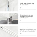 PURPLE LEAF Cantilever Umbrella Cover with Zipper Out Door Umbrella Patio Umbrella Cover