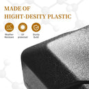 High-density plastic patio umbrella component, weather-resistant, UV protected, sturdy build.