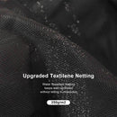 Upgraded Textilene netting for hardtop gazebo, water repellent and well-ventilated, preventing mosquitos, 250g/m2