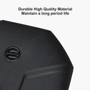 Durable PURPLE LEAF black plastic umbrella base, designed for long-lasting patio shade solutions and cantilever umbrellas