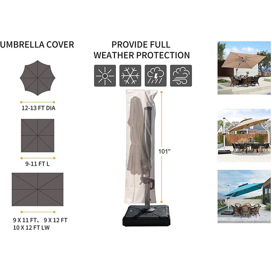 lowes patio umbrella cover Purple Leaf Umbrella Cover Clearance