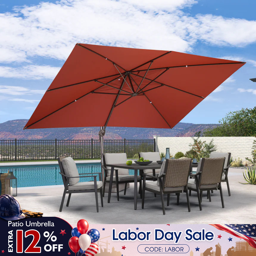 cheapest patio 10 hanging umbrella off set Cantilever 11 Best Travel Shoes use:seating free crank handle for Category|Line Number:Mainline | 50LB-0.36MM