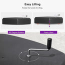 PURPLE LEAF OPEN BOX Patio Umbrella Base with Wheels ZYBASE-8