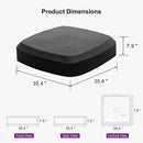 PURPLE LEAF Heavy Patio Umbrella Base with Wheels ZYBASE-8