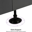 PURPLE LEAF Patio Umbrella Base with Wheels 1100Lbs ZY04BSWK-500