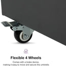 PURPLE LEAF Patio Umbrella Base with Wheels 1100Lbs ZY04BSWK-500