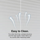 Easy-to-clean roller blind with Teslin fabric for patio pergola, quick drying