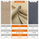 PURPLE LEAF SUNBRELLA Cantilever Umbrella Grey Aluminum Patio Umbrella