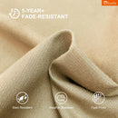 PURPLE LEAF SUNBRELLA Cantilever Umbrella Grey Aluminum Patio Umbrella