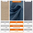 PURPLE LEAF SUNBRELLA Cantilever Umbrella Grey Aluminum Patio Umbrella