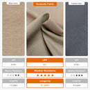 PURPLE LEAF SUNBRELLA Cantilever Umbrella Grey Aluminum Patio Umbrella