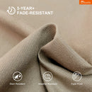 PURPLE LEAF SUNBRELLA Cantilever Umbrella Grey Aluminum Patio Umbrella