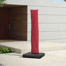 PURPLE LEAF Cantilever Umbrella Cover with Zipper Out Door Umbrella Patio Umbrella Cover - Purple Leaf Garden