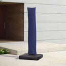 PURPLE LEAF Cantilever Umbrella Cover with Zipper Out Door Umbrella Patio Umbrella Cover - Purple Leaf Garden