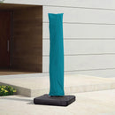 PURPLE LEAF Cantilever Umbrella Cover with Zipper Out Door Umbrella Patio Umbrella Cover - Purple Leaf Garden