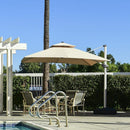 PURPLELEAF patio umbrella Beige/12'×12’
