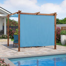 PURPLE LEAF Retractable Outdoor Curtains for Pergola, Gazebo, and More: Enjoy Your Outdoor Space in Comfort - Purple Leaf Garden