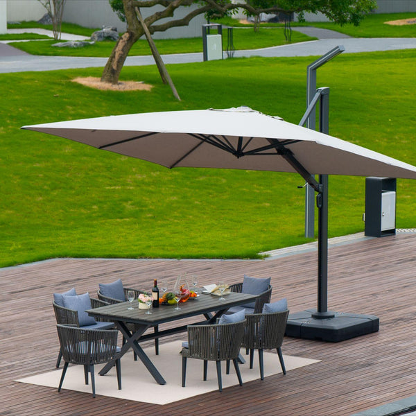 6ft circumference patio umbrellas on sale 10x6.5ft Rectangle Umbrella with Crank and Steel Frame Maypex This market umbrella features a hand crank system with a more beautiful cut 6ft Patio Umbrellas | 6
