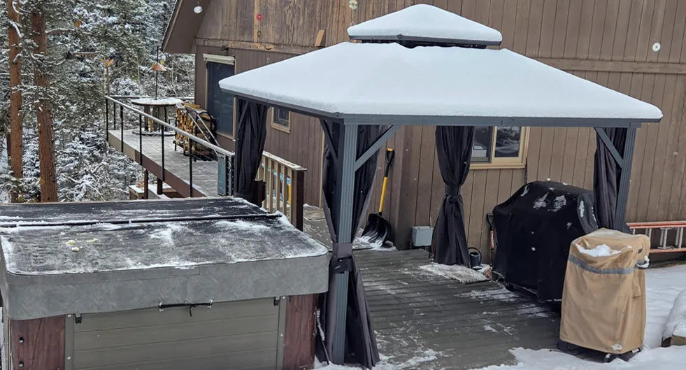 Hard Top Gazebo Clearance: What to Check Before Winter