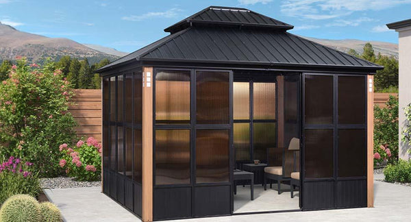 Can I Install A Hardtop Gazebo On Grass? - Purple Leaf Garden