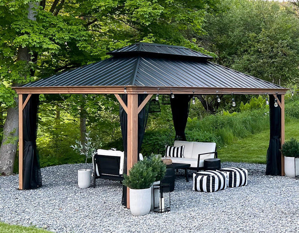 Enhancing Outdoor Living: Exploring the Beauty and Versatility of Gazebos - Purple Leaf Garden