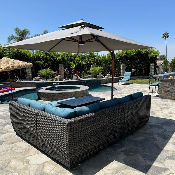 keep patio umbrella from spinning FCOUIID Cone Wedge Spacer for Table Hole, Outdoor Parasol Anti-Rock Stand Base, Fits Diameter 1-1/2" Pole (4pcs) : Patio, Lawn & Garden 15 Clever Ways to Stop