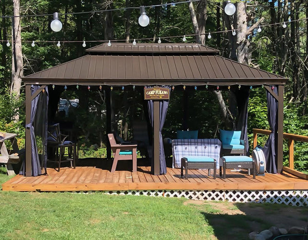 Why choose to build a gazebo in your backyard？