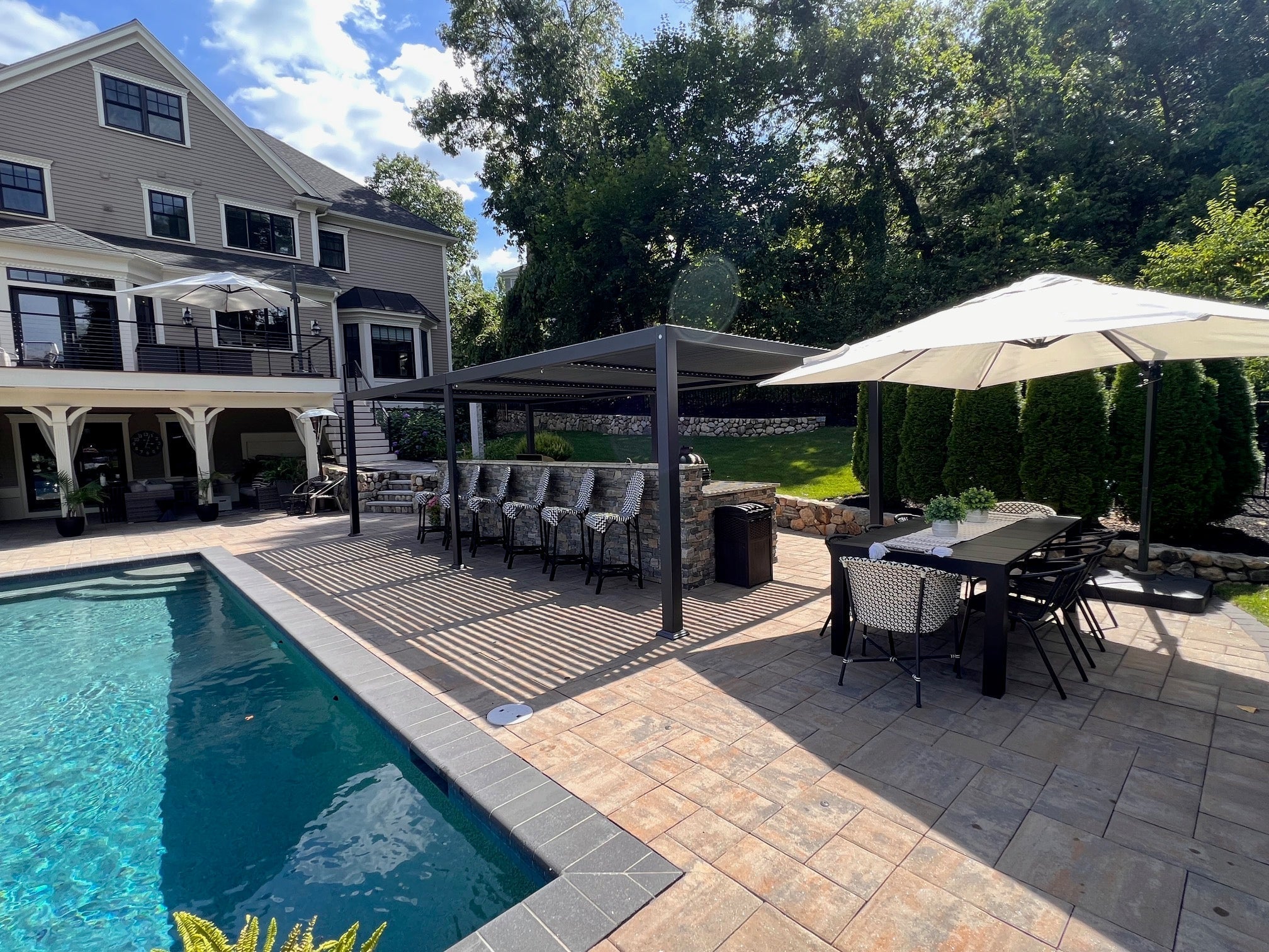 North, South, or West? Plan Louver Direction for Better Patio Shade